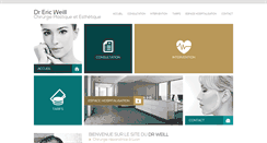 Desktop Screenshot of docteurweill.com